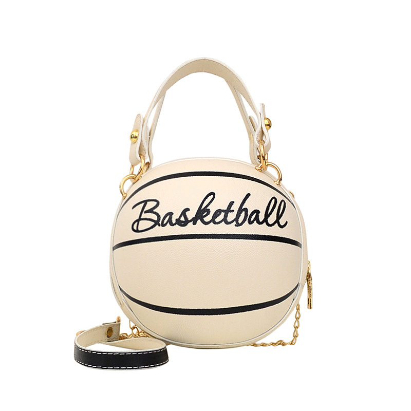 Creative Handheld Small Round Bag-Basketball Bag